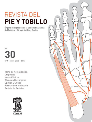 Portada RPT Vol. 30. Núm. 1. Enero-Junio 2016